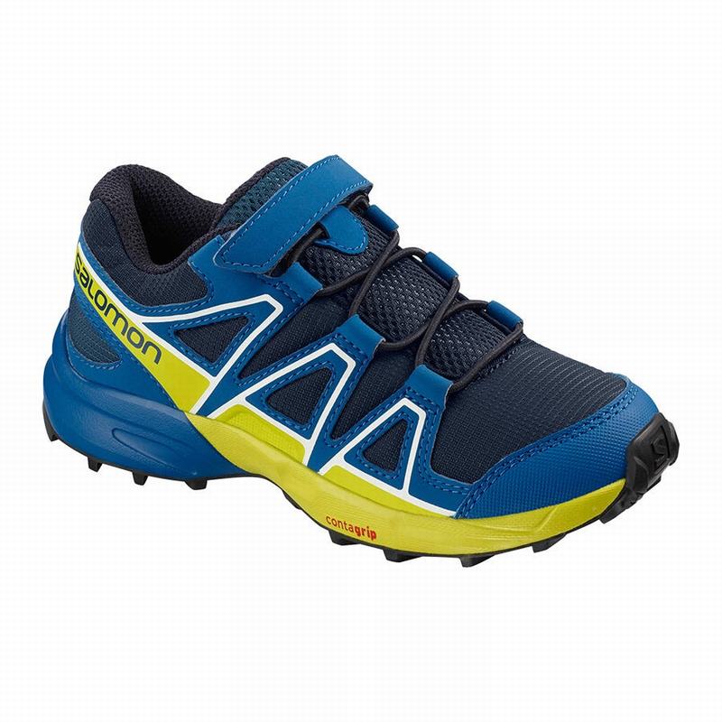 Salomon SPEEDCROSS Zapatillas Trail Running Niños - Azul Marino - Colombia (34287-AGLP)